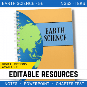 1 3 300x300 - Earth Science Curriculum: PowerPoints, Notes, Chapter Tests Bundle ~ EDITABLE