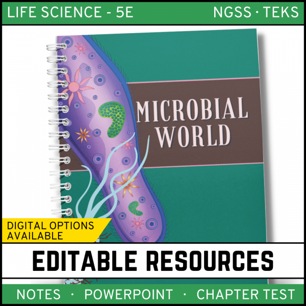 14 600x600 - The Microbial World: Life Science Notes, PowerPoint & Test ~ EDITABLE