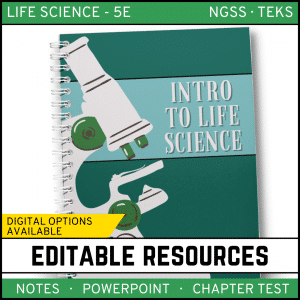 2 3 300x300 - Intro to Life Science: Life Science PowerPoint, Notes and Test ~ EDITABLE!