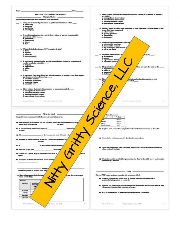 2294482 Page 6 600x776 - Nature of Science: PowerPoint, Notes & Test ~ EDITABLE!