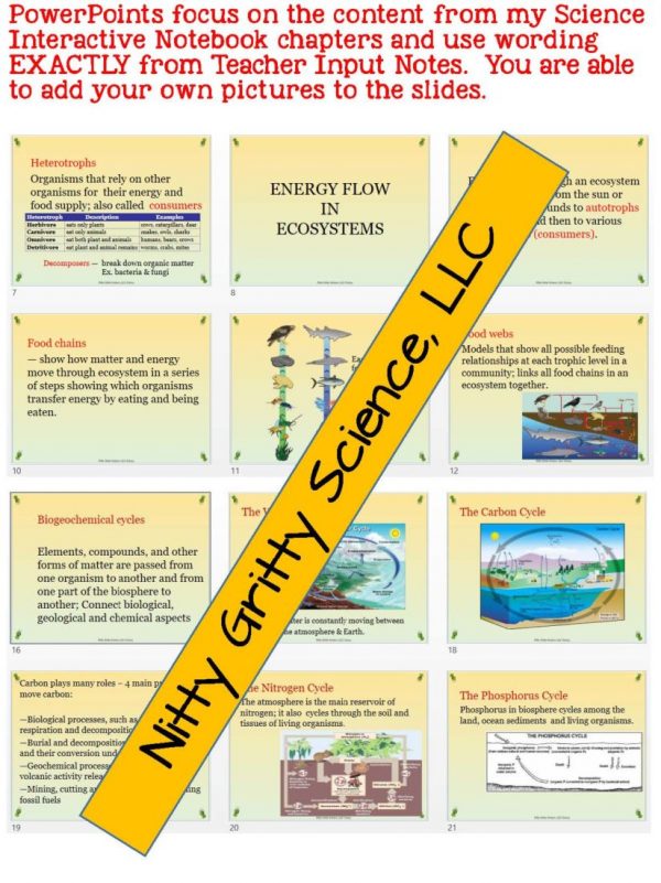 2302221 Page 5 600x801 - Life Science Curriculum - Notes, PowerPoint, and Chapter Tests ~ EDITABLE Bundle