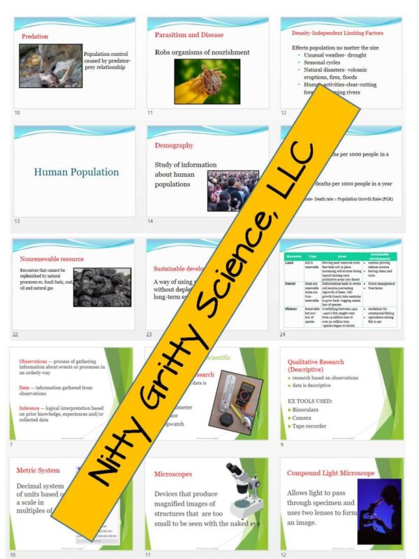 2302221 Page 6 600x800 - Life Science Curriculum - Notes, PowerPoint, and Chapter Tests ~ EDITABLE Bundle