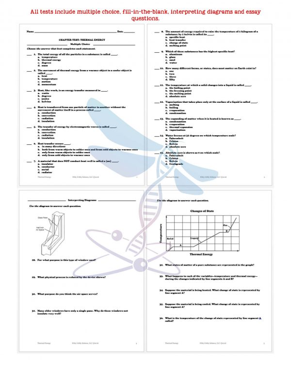 2417375 Page 6 600x776 - Thermal Energy: Physical Science Notes, PowerPoint & Test ~ EDITABLE
