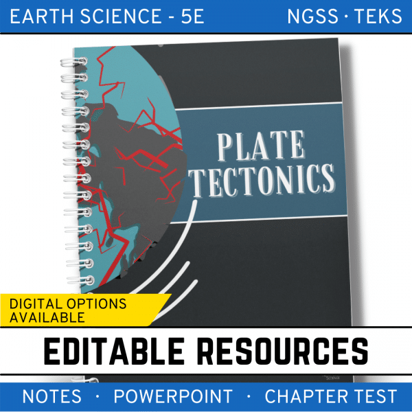 5 3 600x600 - Plate Tectonics: Earth Science Notes, PowerPoint & Chapter Test ~ EDITABLE!