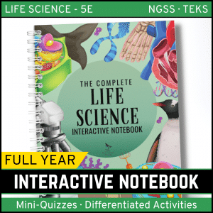 INB LS Covers 300x300 - Life Science Interactive Notebook - The Complete Bundle for an Entire Year