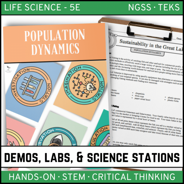 Intro to Earth Science 12 600x600 - POPULATION DYNAMICS - Life Science Demos, Labs and Science Stations