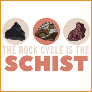 The Rock Cycle Funny 300x300 - The Rock Cycle is the Schist