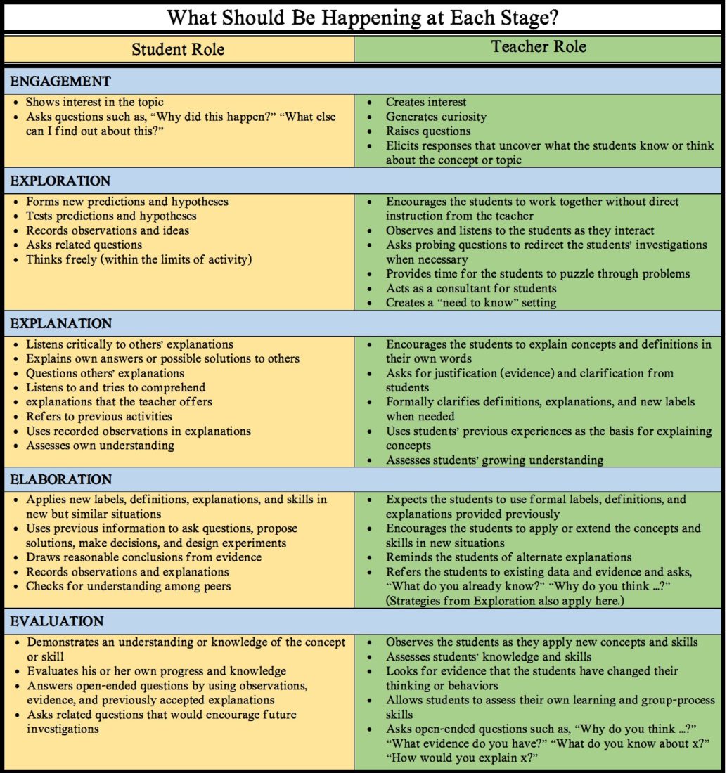 5 E Instructional Model Lesson Plan Template vrogue.co