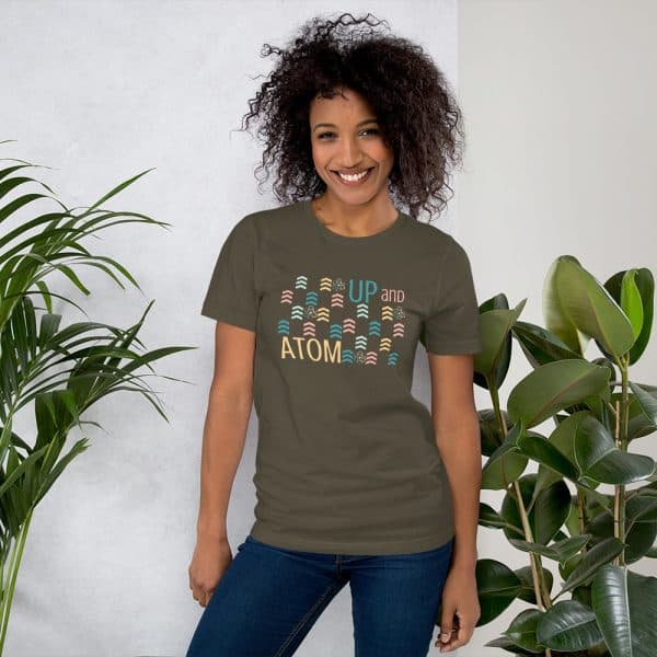 unisex staple t shirt army front 610d5d5a6b2e5 600x600 - Up and Atom